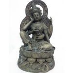 六手觀音銅像26x14x12cm - EcoLoop Reuse 示範店 二手商品