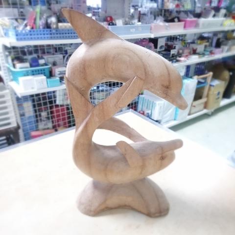海豚木雕(小) - EcoLoop Reuse 示範店 二手商品