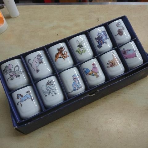 12生肖茶杯組12入 - EcoLoop Reuse 示範店 二手商品