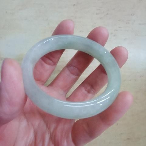 緬甸冰種玉鐲(冰裂紋數條) - EcoLoop Reuse 示範店 二手商品