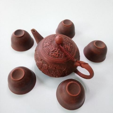 紫砂壼 5茶杯 - EcoLoop Reuse 示範店 二手商品